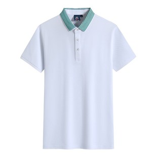 工作服定制polo衫 工衣刺绣企业白领工服 t恤印logo字图短袖 文化衫