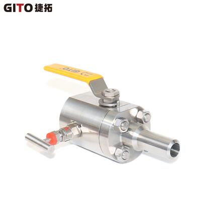 GITO捷拓SBB焊接排放阀门DN201500LB高压SBB焊接球阀