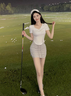 nicky 灰蓝色运动休闲新款半身裙高级感高腰包臀显瘦小个子短裙