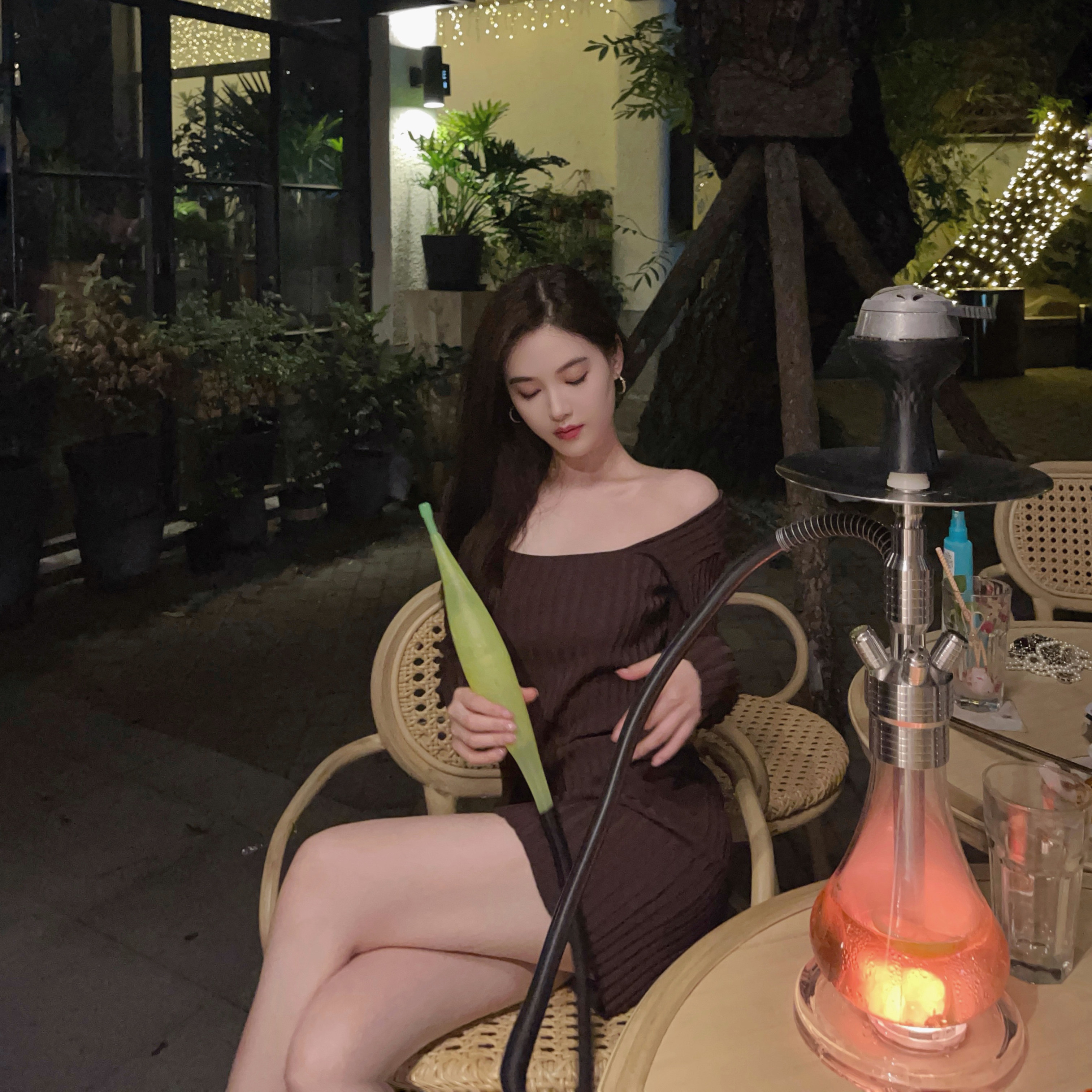 高级感毛衣针织长袖连衣裙