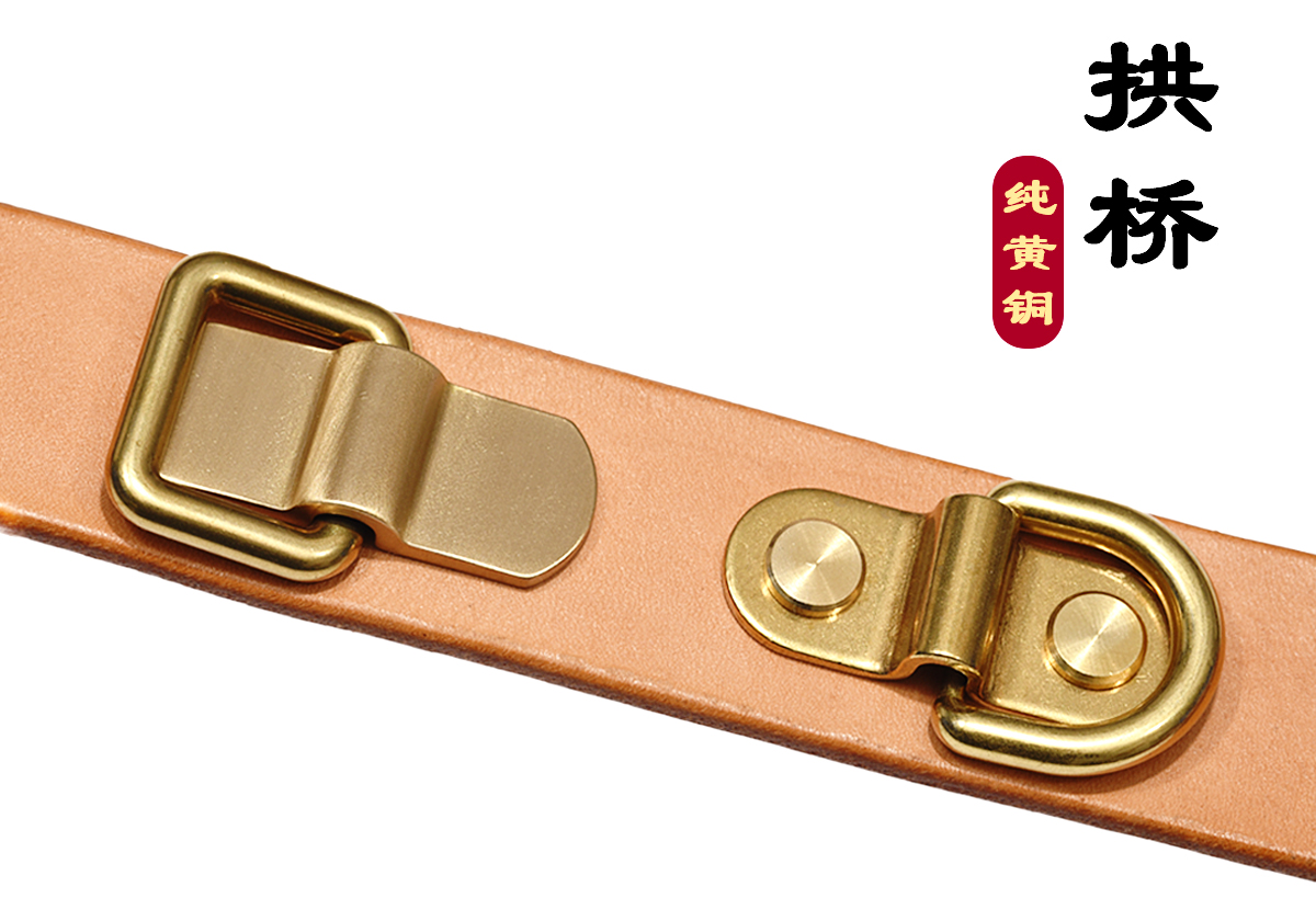 纯铜提手拱桥复古经典医生公文包