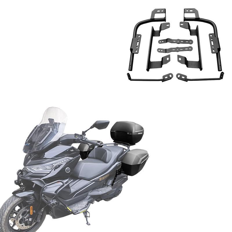 适用无极SR4宝马C400GT摩托LX350T-3A夏德边箱架SHAD三箱边包改装