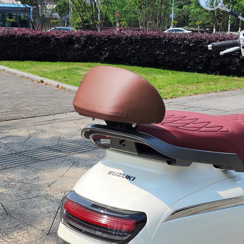 适用轻骑铃木US125摩托车后靠背专车专用无损安装us125改装配件