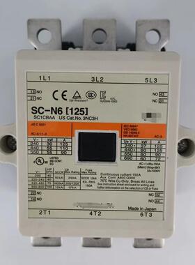 原装交流接触器SC-N4/SE N5A N6 N7 N8 N10 11 12 14 16