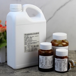 韩国进口 罗迪咖啡酱 珍妮曲奇咖啡酱 咖啡味调味糖浆50g-1.2kg