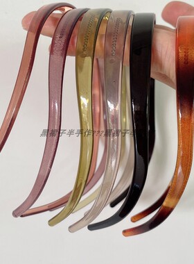新造型眼镜腿弯曲发箍戴眼镜可戴头箍透色基础百搭实用久戴不痛