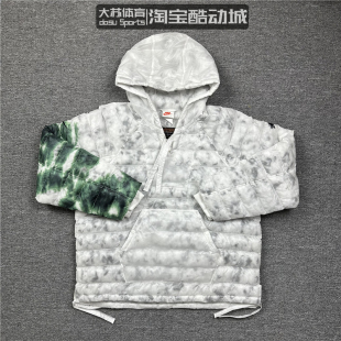 Nike/耐克 X Stussy联名款迷彩男子保暖连帽棉服外套 DC1085-101