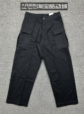 NIKE/耐克 男子梭织运动机能舒适休闲工装宽松直筒长裤FJ0324-010