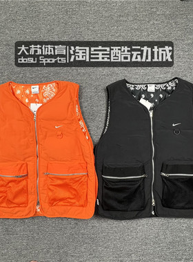 耐克马甲男子运动保暖休闲