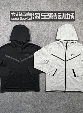 Nike/耐克 NSW TECH FLEECE 男子连帽防风运动夹克外套CU4490-063