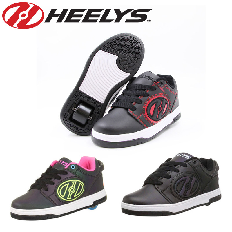 美国新款HEELYS男女学生暴走鞋成人超轻轮滑代步单轮青少年轮滑鞋