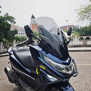 天飞仕适用豪爵UHR150风挡改佛沙前脸UHR仿佛沙挡风第三代ABS前挡