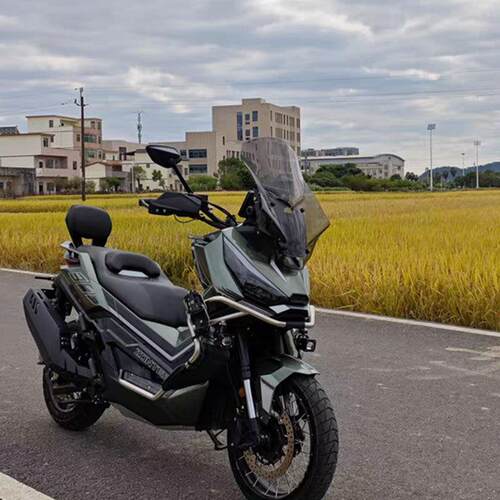 天飞仕适用于升仕368G风挡改装加高挡风368G仿XADV风挡前挡雨板