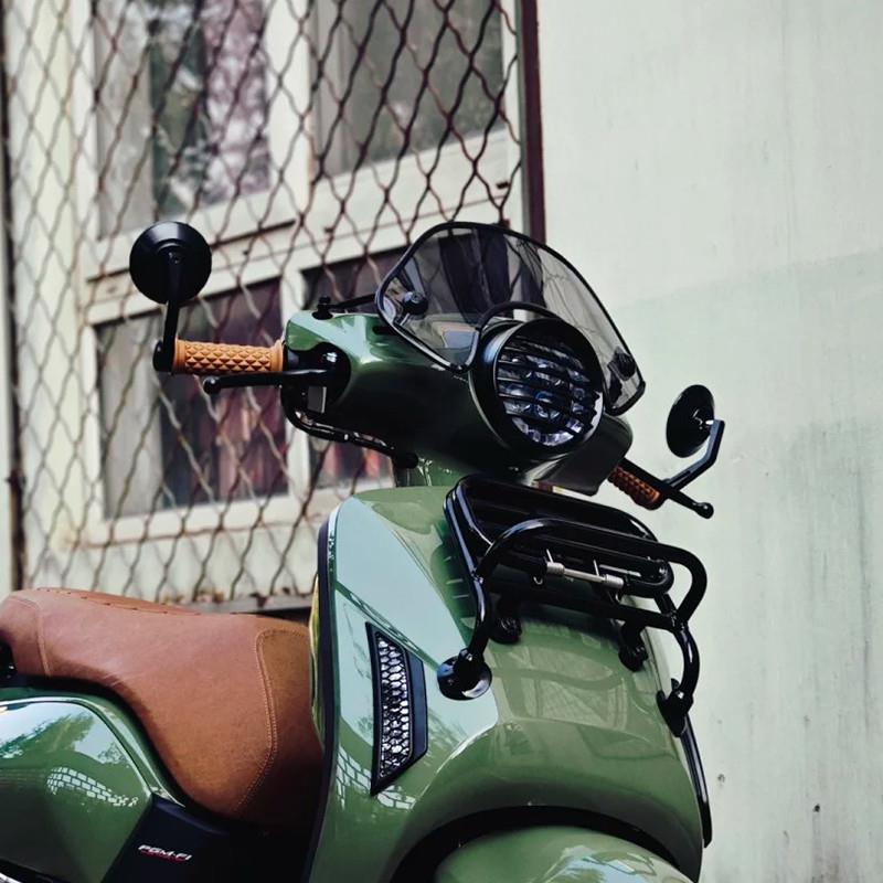 天飞仕适用本田ns125la黑化风挡25款ns125la竞技复古赛道版前挡风