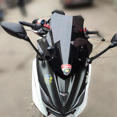 YAMAHA雅马哈force155挡风玻璃林海领程175挡风玻璃前挡风镜板