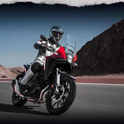 天飞仕适用本田NX400风挡改装加高挡风NX400配件加厚前挡透明挡雨