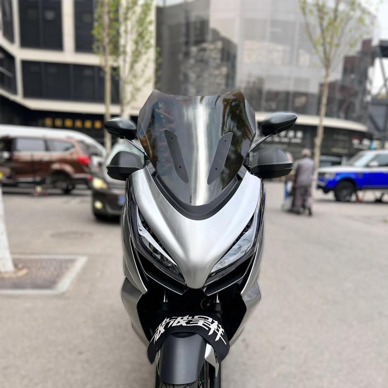 天飞仕适用于升仕350E改装风挡竞技挡风运动风镜减短护胸板配件