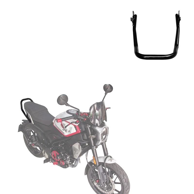 适用新款于春风摩托CLX250后扶手CLX700加厚碳钢尾翼原车改装