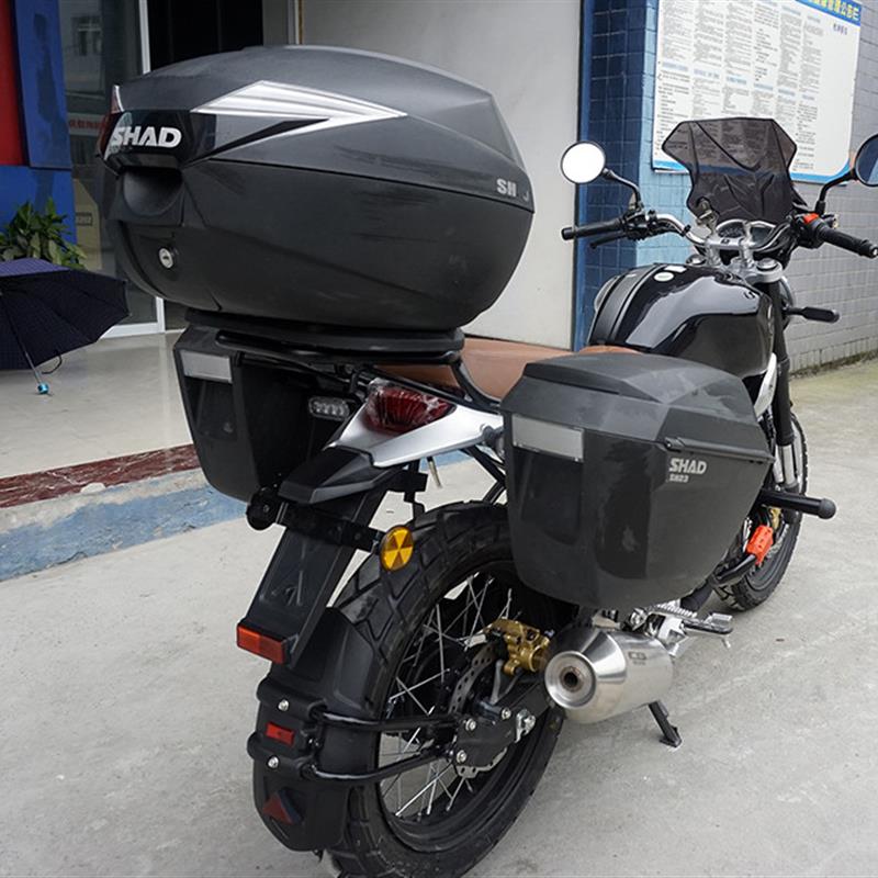 适用新款于本田鸷道CB190SS边箱SHAD三箱及支架扶手边包原车改装