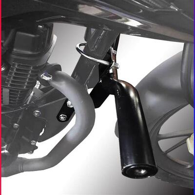 适用于本田CBF150R新战豹SDH150-25保险杆彪影150防摔一字杠改装