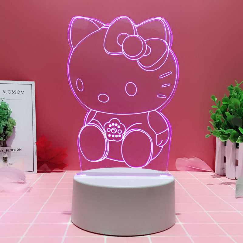 KT猫小夜灯凯蒂猫风可爱创意女孩