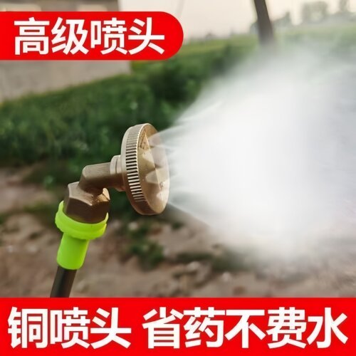 农用打药喷头电动手动喷雾器八孔喷头打药全铜高压雾化2026新喷头 - 封面