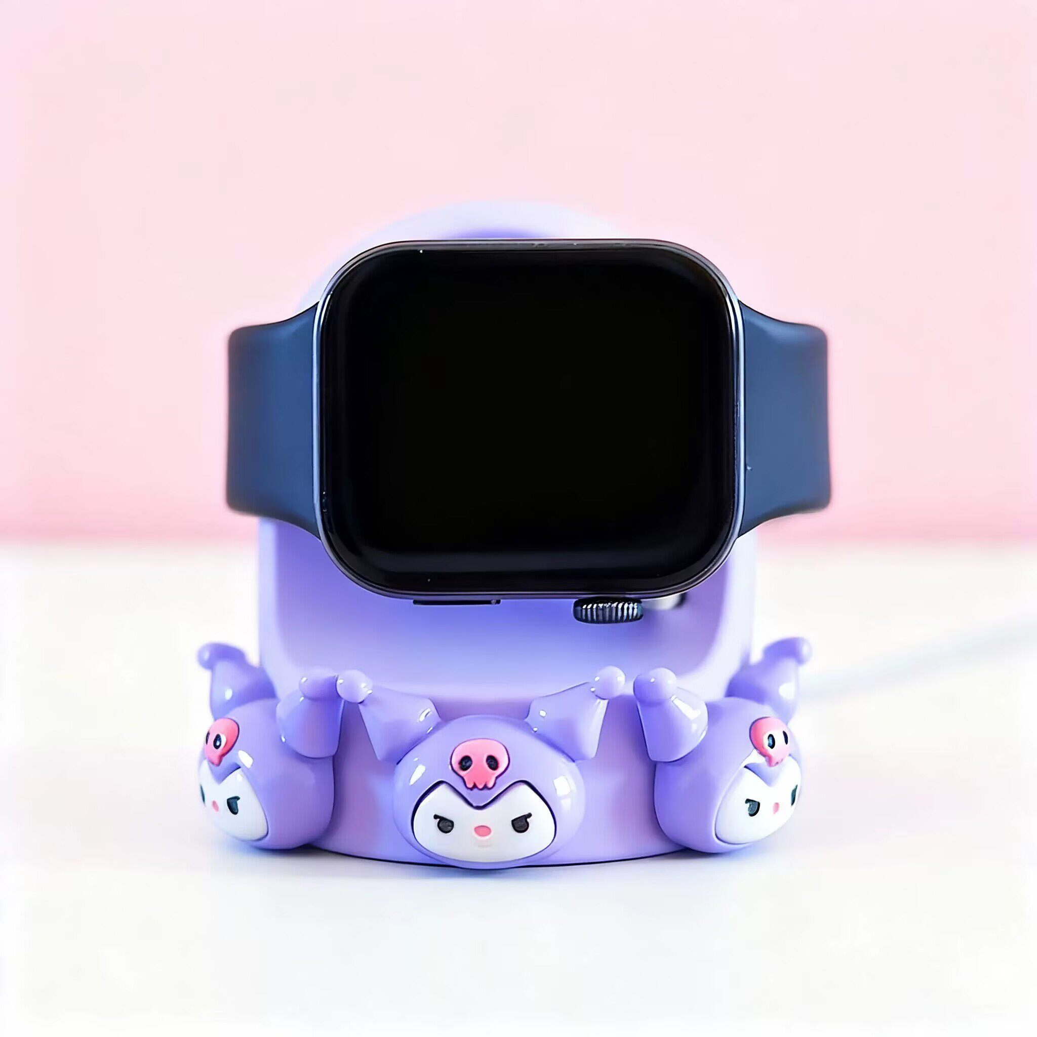 适用VIVO Watch GT手表充电线支架IQOOGT充电器底座卡通可爱硅胶