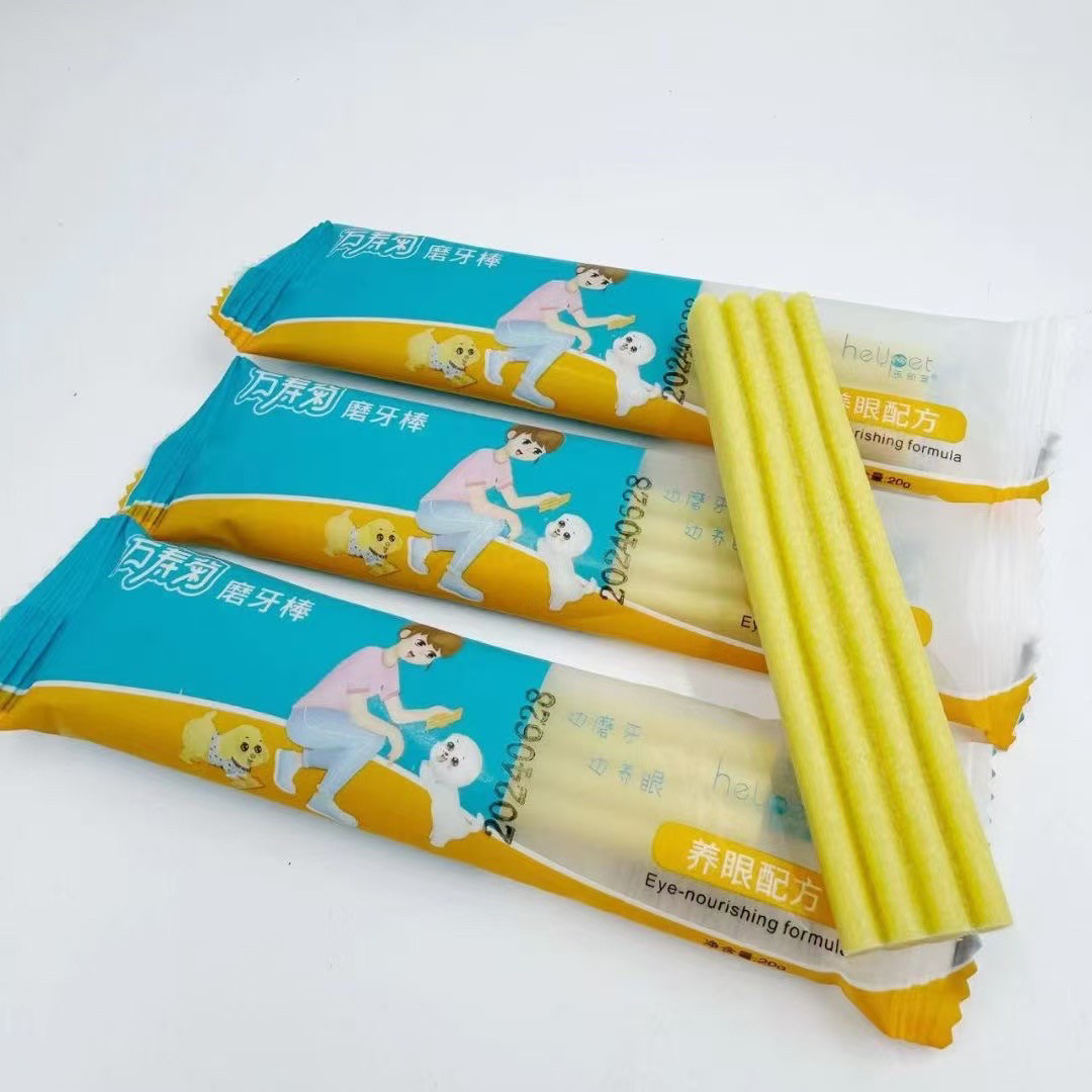 乐知宠宠物万寿菊磨牙洁齿棒泰迪比熊洁齿骨30根/盒