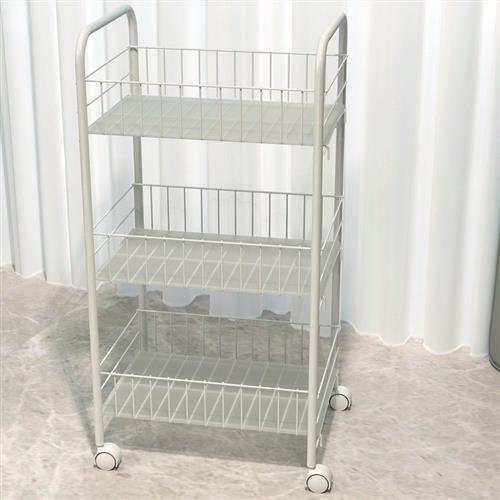 厨房推车小推车置物架摆摊移动落地多层卧室家用书架蔬菜零食收纳