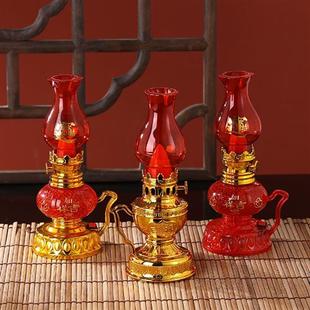 LED灯古代神台供佛拜神灯插电财神灯长明灯电蜡烛灯电子油灯家用