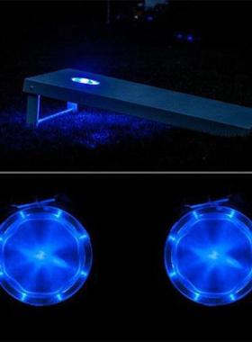 工厂直发新款LED沙包灯 圆圈灯 cornhole light 灯沙包板灯2个装