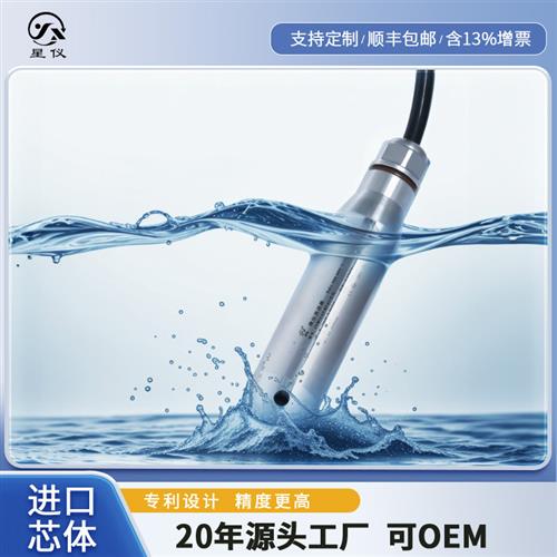 CYW11不锈钢接触投入式液位变送器测量传感器水位计485液位计