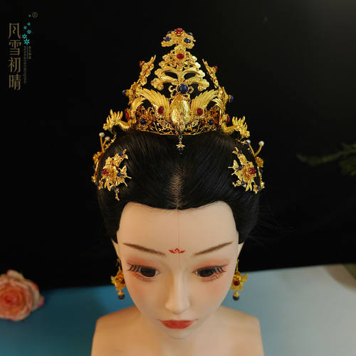风雪初晴    丹凤思系列发簪原创设计手工明制发饰汉服复原古典
