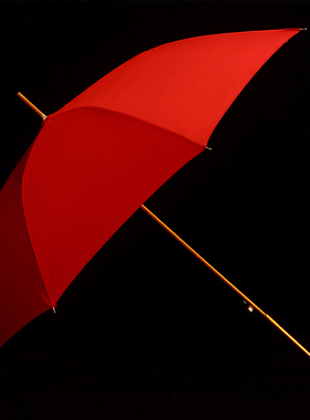 婚庆红色伞结婚伞女方出嫁新娘伞长柄刺绣古风中式婚礼红雨伞婚伞