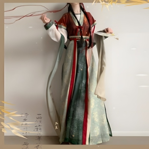 新款汉服女正品原创中国风日常中式齐腰襦裙古装成人显瘦套装唐装