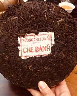 1980年代 河内号 普洱茶 乔木饼茶 无纸包装 茶味樟香 357g