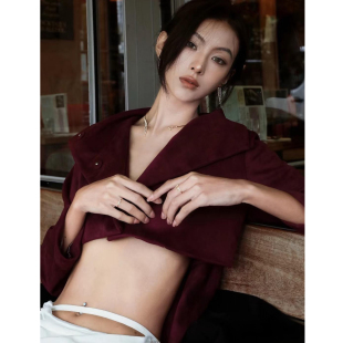 Athena CAMEY 腻腻同款 25新款 高领短外套 LIU