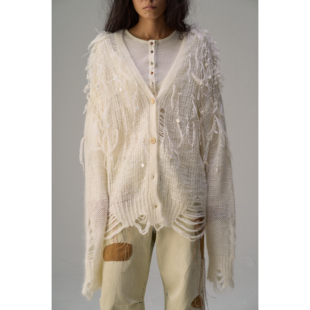 Shelle Artiste 手工流苏开衫