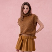 Diana 马甲毛衣 高领无袖 Vevina 25AW