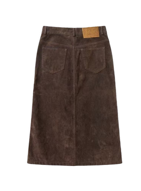 秋冬新品【CPLUS SERIES】植絨水洗鱼尾半裙