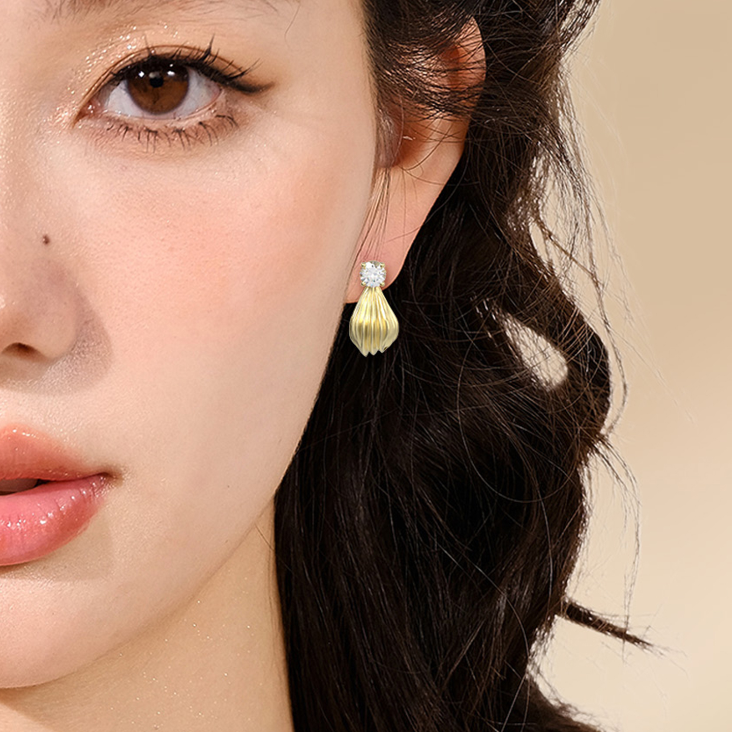 【新品】ABYB CHARMING 多彩银河-下午茶 奶油泡芙耳环耳钉