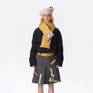 手工玩家系列 2025AW秋冬新款 裁缝小熊卷尺羽绒服 MARZO 13DE