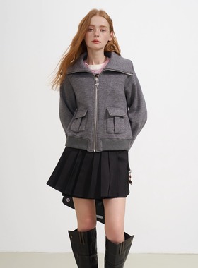 SOFITTE 25AW秋季  灰色工装立体口袋翻领夹克