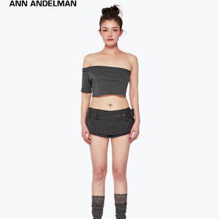 防走光迷你裙裤 ANN ANDELMAN设计感超短裙2025新款