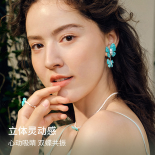 【新品】abyb共振耳环一款四戴蝴蝶立体灵动精致轻奢高级耳饰