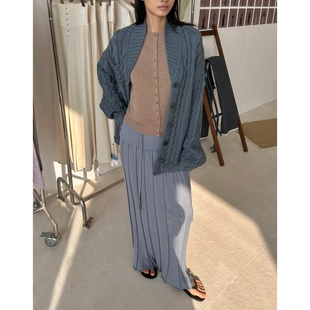 o cloche code 25年秋季 粗针绞花毛衣_100%美丽奴羊毛