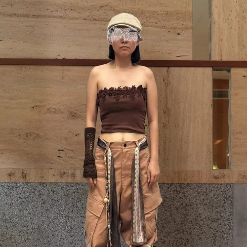 Shelle Artiste 钉珠抹胸