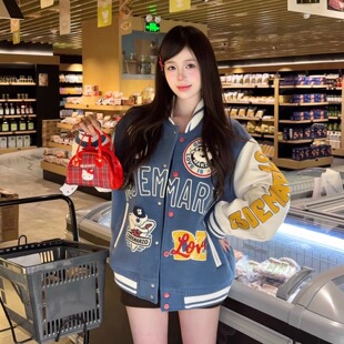 Doozoo系列 2025AW秋冬新款 复古乐器撞色棒球服 MARZO 13DE