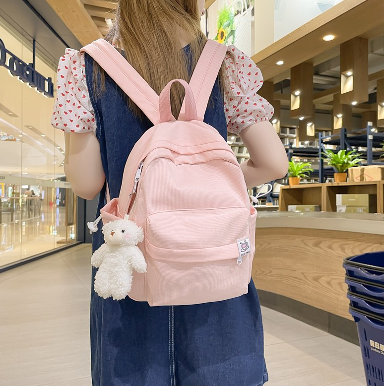 儿童背包女孩外出旅游女童出游小书包小学生可爱春游旅行双肩包女-封面