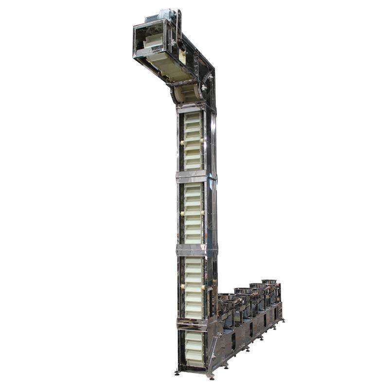 厂家直供连续式z型斗式提升机新材料颗粒粉末物料橡胶链条提升机,搬运/仓储/物流设备,输送机,淘宝优惠券,粉丝福利购,淘宝优惠卷